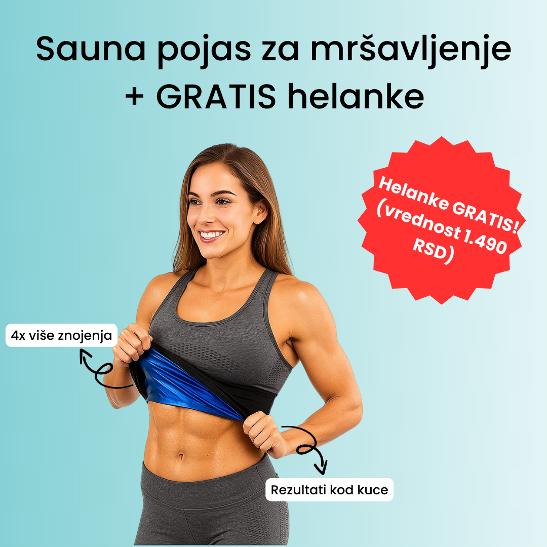 Sauna pojas za mršavljenje + helanke na poklon
